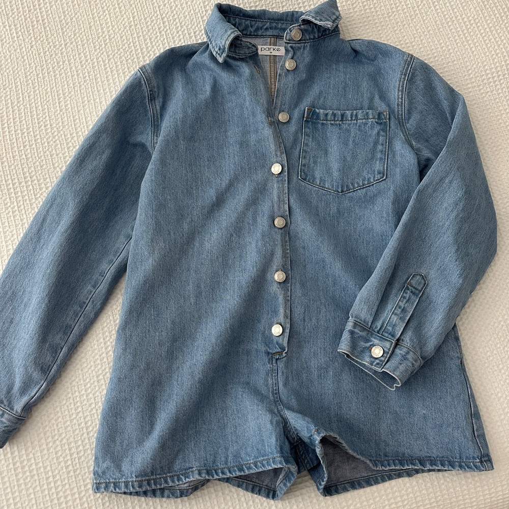 Parke Denim Romper